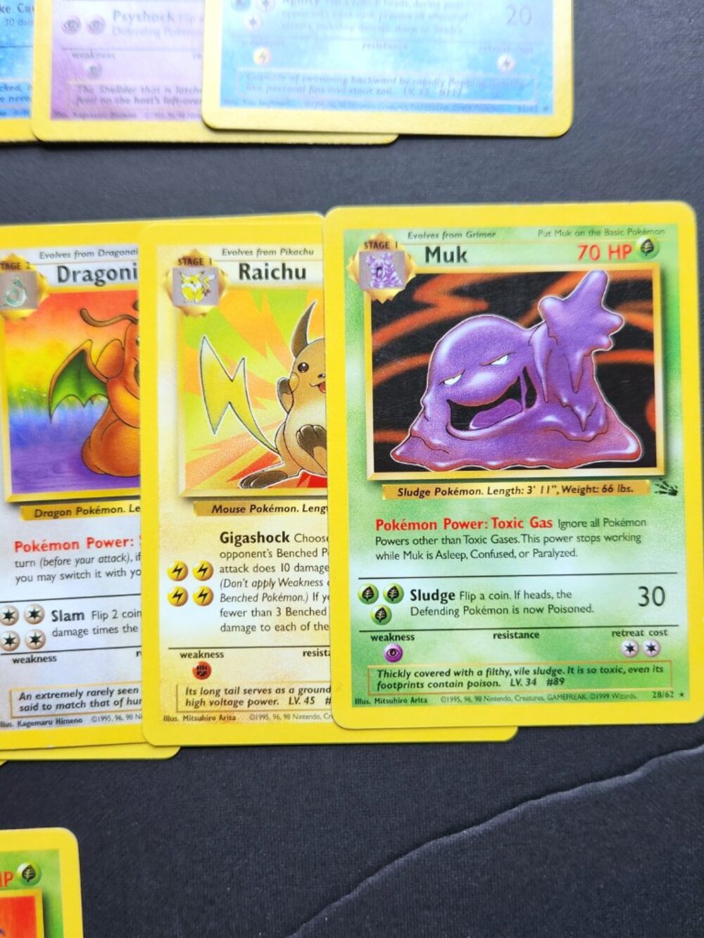 Pokemon Fossil Complete Non Holo Set 16-62 Rare Uncommon Common WOTC 56 Card Lot - Picture 12 of 16